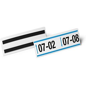 Durable Buste trasparenti con bande magnetiche HARD COVER per magazzini e logistiche, 1/2 A5 orizzontale, confezione da 10 pezzi, trasparente, Durable Buste trasparenti con bande magnetiche HARD COVER per magazzini e logistiche, 1/2 A5 orizzontale, confezione da 10 pezzi, trasparente,