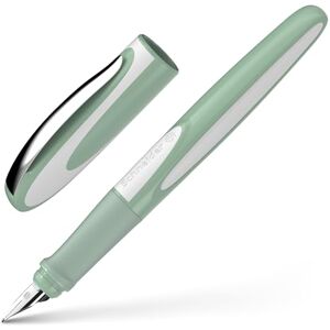 Schneider Penna stilografica Ray (destrorsi, con cartuccia d'inchiostro standard, blu reale) pistacchio Schneider Penna stilografica Ray (destrorsi, con cartuccia d'inchiostro standard, blu reale) pistacchio