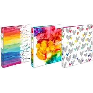 Avery + Raccoglitore Amy Tangerine Designer Collection, anelli rotondi da 2,5 cm, capacità 175 fogli, disegni assortiti, 6 raccoglitori () Avery + Raccoglitore Amy Tangerine Designer Collection, anelli rotondi da 2,5 cm, capacità 175 fogli, disegni assortiti, 6 raccoglitori ()