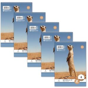 Staufen Style Blocco note a spirale LIN 4-5 blocchi da 40 fogli ciascuno, DIN A5, 70 g/m², foderato (10 mm) Staufen Style Blocco note a spirale LIN 4-5 blocchi da 40 fogli ciascuno, DIN A5, 70 g/m², foderato (10 mm)