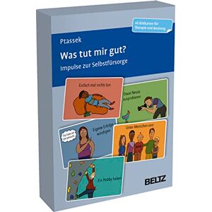 Ptassek, Henriette Was tut mir gut?: Impulse zur Selbstfürsorge. 60 Bildkarten für Therapie und Beratung. Mit 16-seitigem Booklet in stabiler Box, Kartenformat 9,8 x 14,3 cm. Ptassek, Henriette Was tut mir gut?: Impulse zur Selbstfürsorge. 60 Bildkarten für Therapie und Beratung. Mit 16-seitigem Booklet in stabiler Box, Kartenformat 9,8 x 14,3 cm.