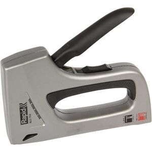 Rapid PRO ALU753 Graffatrice Manuale 2-in-1 per Graffette n. 53 e Chiodini n.8, Dotata di Impugnatura Ergonomica, Parti Interne in Acciaio e Regolatore di Forza a 2 Fasi Rapid PRO ALU753 Graffatrice Manuale 2-in-1 per Graffette n. 53 e Chiodini n.8, Dotata di Impugnatura Ergonomica, Parti Interne in Acciaio e Regolatore di Forza a 2 Fasi
