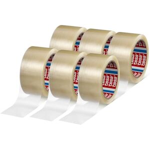 Tesa Pack 4280 Nastro adesivo universale in PP in confezione da 6 per pacchi e cartoncini, 6 rotoli da 66 m x 50 mm ciascuno Tesa Pack 4280 Nastro adesivo universale in PP in confezione da 6 per pacchi e cartoncini, 6 rotoli da 66 m x 50 mm ciascuno
