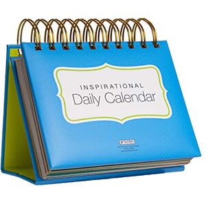 Excello Global Products Global Printed Products, Calendario perpetuo motivazionale e ispiratore, giornaliero, girevole, con cavalletto autoportante (colori vivaci) (lingua italiana non garantita) Excello Global Products Global Printed Products, Calendario perpetuo motivazionale e ispiratore, giornaliero, girevole, con cavalletto autoportante (colori vivaci) (lingua italiana non garantita)