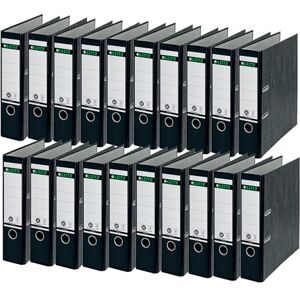Leitz A4 Ring Binder Raccoglitore ad Anelli Nero Leitz A4 Ring Binder Raccoglitore ad Anelli Nero