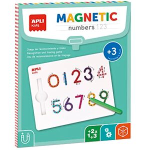 APLI Kids Lavagna magnetica educativa Numeri 123 Impara a scrivere i numeri da 0 a 9, inclusa penna magnetica APLI Kids Lavagna magnetica educativa Numeri 123 Impara a scrivere i numeri da 0 a 9, inclusa penna magnetica