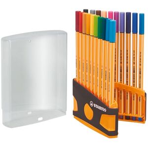 STABILO Pennarello colorato - 20 pezzi - Punta fine 0,4mm - ColorParade STABILO Pennarello colorato - 20 pezzi - Punta fine 0,4mm - ColorParade