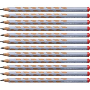 STABILO EASYgraph Matita Ergonomica triangolare per Destrimani Azzurro Ghiaccio Confezione da 12 Gradazione HB STABILO EASYgraph Matita Ergonomica triangolare per Destrimani Azzurro Ghiaccio Confezione da 12 Gradazione HB