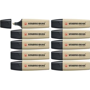 STABILO BOSS ORIGINAL Evidenziatore NatureCOLORS Confezione da 10 Verde Oliva STABILO BOSS ORIGINAL Evidenziatore NatureCOLORS Confezione da 10 Verde Oliva