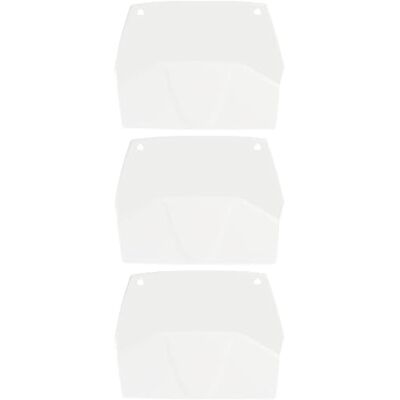 Exacompta Rif. 61123D Cartone da 3 raccoglitori orizzontali CRYSTAL, 3 armadietti, espositori da parete in formato A4, portadocumenti, cestelli da parete, dimensioni: 7,2 x 38,2 x 28,9 cm Exacompta Rif. 61123D Cartone da 3 raccoglitori orizzontali CRYSTAL, 3 armadietti, espositori da parete in formato A4, portadocumenti, cestelli da parete, dimensioni: 7,2 x 38,2 x 28,9 cm