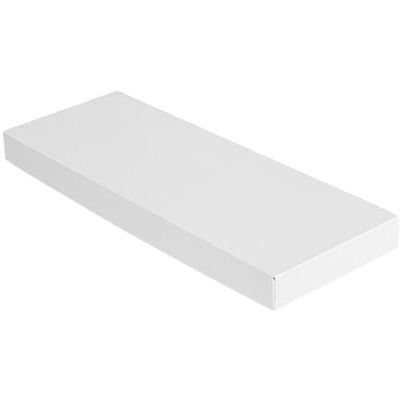 Garcia de Pou 50 pezzi Coperchi senza finestra per scatole 254,65 'Thepack' 250 G/M2 11 x 30 x 2 cm bianco cartone ondulato Nano-Micro Garcia de Pou 50 pezzi Coperchi senza finestra per scatole 254,65 'Thepack' 250 G/M2 11 x 30 x 2 cm bianco cartone ondulato Nano-Micro