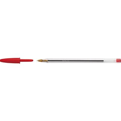 BIC PENNA A SFERA CRISTAL ORIGINAL inchiostro rosso BIC PENNA A SFERA CRISTAL ORIGINAL inchiostro rosso