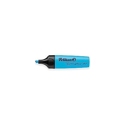 Pelikan evidenziatore textmarker 490, Blu Fluo Nero Pelikan evidenziatore textmarker 490, Blu Fluo Nero
