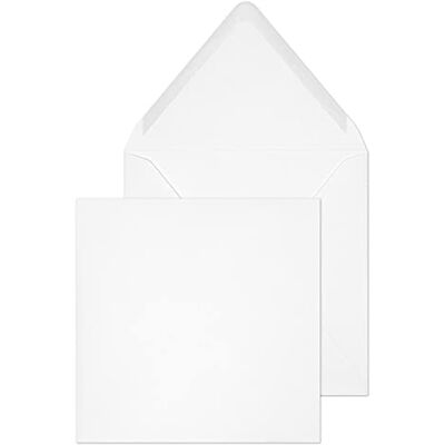 Blake Everyday 146 x 146 mm 90 g/m2 Invito formale Gommato () Bianco, Confezione da 500 Blake Everyday 146 x 146 mm 90 g/m2 Invito formale Gommato () Bianco, Confezione da 500