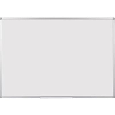 BoardsPlus Lavagna Magnetica Bianca, 105 x 75 cm, Lavagna Cancellabile A Secco Con Cornice Sottile In Alluminio Anodizzato, Superficie In Acciaio Smaltato BoardsPlus Lavagna Magnetica Bianca, 105 x 75 cm, Lavagna Cancellabile A Secco Con Cornice Sottile In Alluminio Anodizzato, Superficie In Acciaio Smaltato
