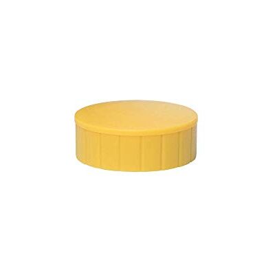 MAUL Magneti rotondi giallo tenuta forte set da 10 fissaggio affidabile, colore vivace ben visibile, ideale per bacheche e ufficio, corpo antiurto, presa fino a 2.5 kg MAUL Magneti rotondi giallo tenuta forte set da 10 fissaggio affidabile, colore vivace ben visibile, ideale per bacheche e ufficio, corpo antiurto, presa fino a 2.5 kg