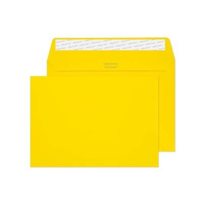 Blake Everyday 162 x 229 mm 120 g/m2 Portafoglio Stacca e sigilla (BLK93019) Giallo banana, Confezione da 500 Blake Everyday 162 x 229 mm 120 g/m2 Portafoglio Stacca e sigilla (BLK93019) Giallo banana, Confezione da 500