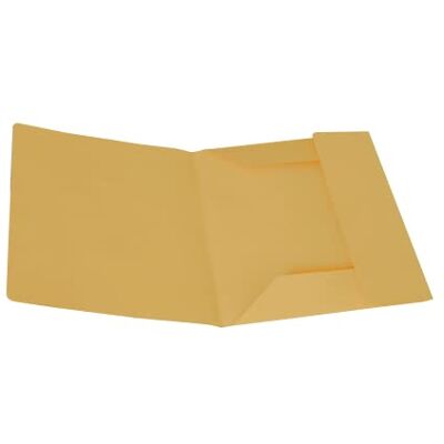 Alevar Cartellina 3 Lembi in Cartoncino Manilla 150 gr, 100% Carta Riciclata, Formato 25x33 cm, Colore Giallo, Confezione da 50 Pezzi Alevar Cartellina 3 Lembi in Cartoncino Manilla 150 gr, 100% Carta Riciclata, Formato 25x33 cm, Colore Giallo, Confezione da 50 Pezzi
