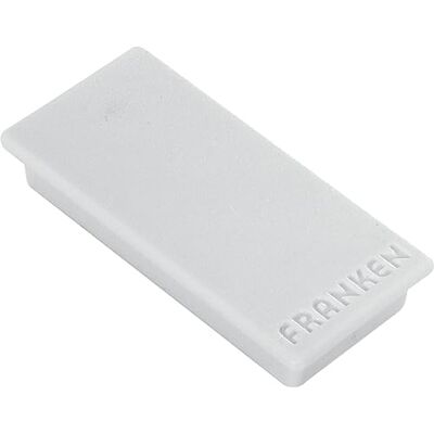 Franken 10 calamite, 23 x 50 mm, 1.000 g, colore grigio, 10 Pezzi Franken 10 calamite, 23 x 50 mm, 1.000 g, colore grigio, 10 Pezzi