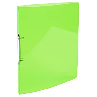 Exacompta Iderama Raccoglitore ad anelli flessibile in polipropilene, formato A4, 2 anelli, dorso 20 mm, colore: Verde anice Exacompta Iderama Raccoglitore ad anelli flessibile in polipropilene, formato A4, 2 anelli, dorso 20 mm, colore: Verde anice