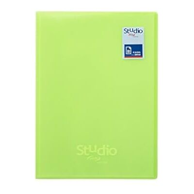 PARDO Studio Style Cartellina con 40 buste con copertina in polipropilene, colore: Verde PARDO Studio Style Cartellina con 40 buste con copertina in polipropilene, colore: Verde
