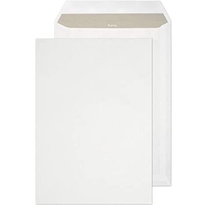Blake Everyday 324 x 229 mm 90 g/m2 Tasca Autosigillante () Bianco, Confezione da 250 Blake Everyday 324 x 229 mm 90 g/m2 Tasca Autosigillante () Bianco, Confezione da 250