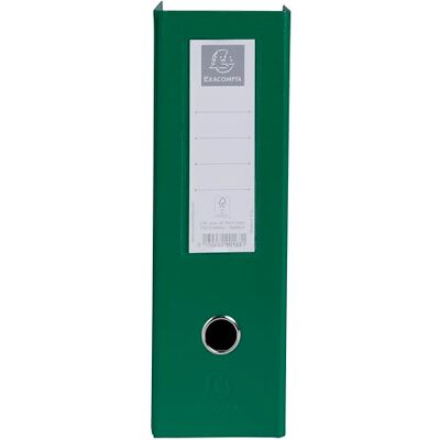 Exacompta Rif. 90163E Cartone da 10 portariviste in cartone extra rigido rivestito in plastica consegnati smontato, dorso 10 cm, dimensioni 25 x 31 cm, per formato A4, verde scuro Exacompta Rif. 90163E Cartone da 10 portariviste in cartone extra rigido rivestito in plastica consegnati smontato, dorso 10 cm, dimensioni 25 x 31 cm, per formato A4, verde scuro