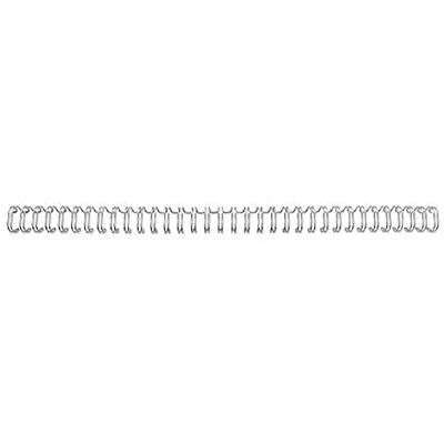 GBC Dorsi metallici 2:1 22mm 200pz Argento GBC Dorsi metallici 2:1 22mm 200pz Argento