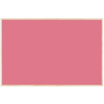 Bi-Office Lavagna Magnetica Earth New Basic Fuchsia, 88,5 x 58,5 cm, Superficie in Acciaio Laccato, Cornice in Pino Naturale Bi-Office Lavagna Magnetica Earth New Basic Fuchsia, 88,5 x 58,5 cm, Superficie in Acciaio Laccato, Cornice in Pino Naturale