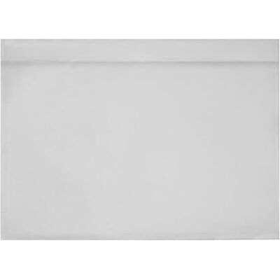 Blasetti Busta Sovracollo Portadocumenti POLYADEX. Buste sovrapacco autoadesive per spedizioni, Confezione 250 pezzi, Colore trasparente, Formato LD 13,5x24 cm Blasetti Busta Sovracollo Portadocumenti POLYADEX. Buste sovrapacco autoadesive per spedizioni, Confezione 250 pezzi, Colore trasparente, Formato LD 13,5x24 cm