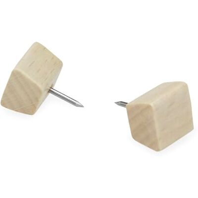 magnetoplan Design Pins Wood, set da 25 pezzi, in legno di betulla, rettangolare, certificato FSC magnetoplan Design Pins Wood, set da 25 pezzi, in legno di betulla, rettangolare, certificato FSC