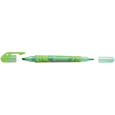 Pentel SLW10 E-Line2 Evidenziatore Doppia Punta, Verde Chiaro 10 pezzi Pentel SLW10 E-Line2 Evidenziatore Doppia Punta, Verde Chiaro 10 pezzi