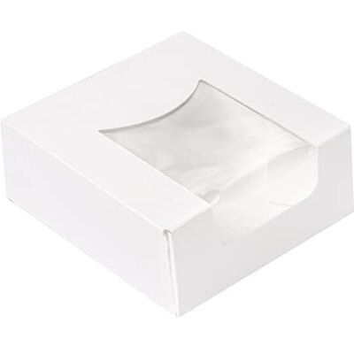 Garcia de Pou 50 unità – Contenitori Sushi+Finestra 'Thepack' 230 G/M2 + Opp 10 x 10 x 4 cm bianco cartone ondulato Nano-Micro Garcia de Pou 50 unità – Contenitori Sushi+Finestra 'Thepack' 230 G/M2 + Opp 10 x 10 x 4 cm bianco cartone ondulato Nano-Micro