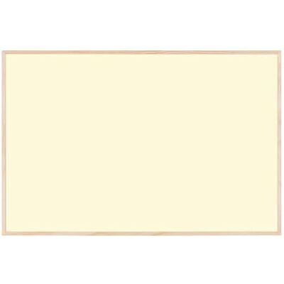 Bi-Office Lavagna Magnetica Earth New Basic Vanilla, 88,5 x 58,5 cm, Superficie in Acciaio Laccato, Cornice in Pino Naturale Bi-Office Lavagna Magnetica Earth New Basic Vanilla, 88,5 x 58,5 cm, Superficie in Acciaio Laccato, Cornice in Pino Naturale