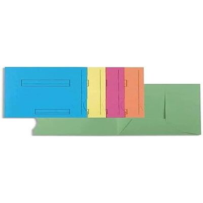 Exacompta Cartelle con Alette, 24x32 cm, Multicolore Exacompta Cartelle con Alette, 24x32 cm, Multicolore