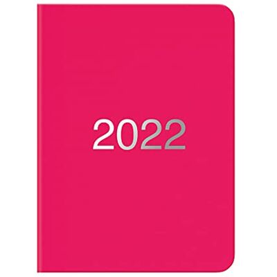 Letts of London , Dazzle Agenda 2022, visualizzazione settimanale, formato A6, colore: rosa Letts of London , Dazzle Agenda 2022, visualizzazione settimanale, formato A6, colore: rosa