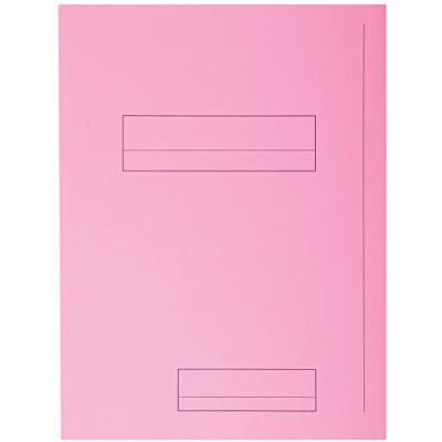 Exacompta Cartelle con Alette, 24x32 cm, Rosa Exacompta Cartelle con Alette, 24x32 cm, Rosa