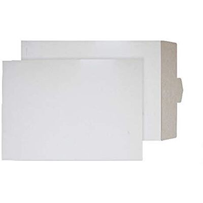 Blake VITA 450 x 324 mm 350 g/m2 Cartone rinforzato Stacca e sigilla () Bianco, Confezione da 500 Blake VITA 450 x 324 mm 350 g/m2 Cartone rinforzato Stacca e sigilla () Bianco, Confezione da 500