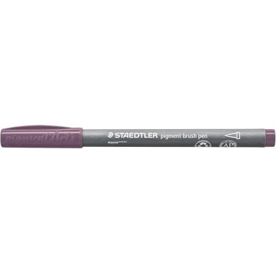 Staedtler Brush pen Pigment Arts, cartuccia da disegno pigmentata Premium Malva, punta a pennello per larghezza variabile della linea, impermeabile, ad asciugatura rapida, 10 penne, in astuccio di Staedtler Brush pen Pigment Arts, cartuccia da disegno pigmentata Premium Malva, punta a pennello per larghezza variabile della linea, impermeabile, ad asciugatura rapida, 10 penne, in astuccio di