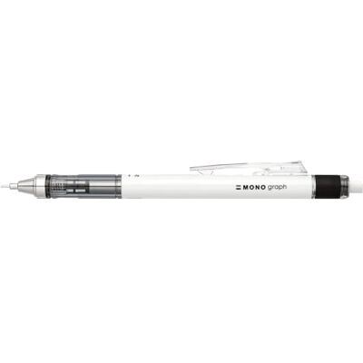 Tombow Mono Graph Neon Matita meccanica, 0,7 mm, Bianco Tombow Mono Graph Neon Matita meccanica, 0,7 mm, Bianco