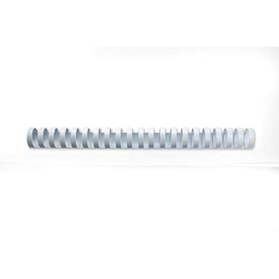GBC Dorsi plastici 21A 16mm 100pz Bianco 4028610 GBC Dorsi plastici 21A 16mm 100pz Bianco 4028610