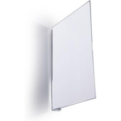 Durable Cartello bandiera 210 x 148,5 mm, poster scaffale magnetico A5 alto, trasparente, Durable Cartello bandiera 210 x 148,5 mm, poster scaffale magnetico A5 alto, trasparente,