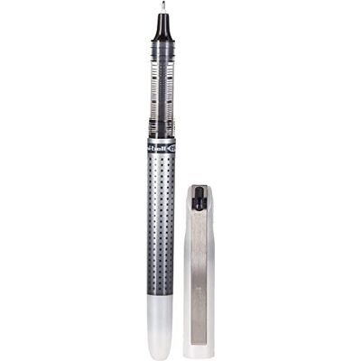 OSAMA UNI-BALL EYE NEEDLE POINT penna roller inchiostro liquido nero 12 pezzi OSAMA UNI-BALL EYE NEEDLE POINT penna roller inchiostro liquido nero 12 pezzi