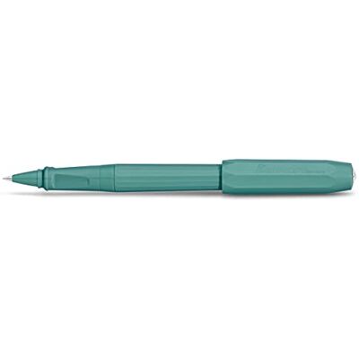 Kaweco PERKEO Breezy Teal Penna a sfera in plastica blu, penna a sfera per principianti con impugnatura ergonomica per la scuola, 14 g con mina da 0,7 mm, penna gel da 15,5 cm Kaweco PERKEO Breezy Teal Penna a sfera in plastica blu, penna a sfera per principianti con impugnatura ergonomica per la scuola, 14 g con mina da 0,7 mm, penna gel da 15,5 cm