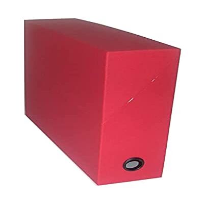 Leitz Esselte Adine 80 Contenitore per archiviazione da ufficio, verticale, 90 mm Toilé Rouge Leitz Esselte Adine 80 Contenitore per archiviazione da ufficio, verticale, 90 mm Toilé Rouge