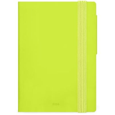 Legami Agenda Giornaliera Small 2026, Chartreuse, 12 Mesi, Chiusura con Elastico, Diario da Gennaio 2026 a Dicembre 2026, in Carta FSC Certificata, 9.5 x 13.5 cm Legami Agenda Giornaliera Small 2026, Chartreuse, 12 Mesi, Chiusura con Elastico, Diario da Gennaio 2026 a Dicembre 2026, in Carta FSC Certificata, 9.5 x 13.5 cm