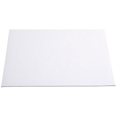 WOLFPACK LINEA PROFESIONAL Lavagna Magnetica in PVC Bianca 210 x 305 x 1 mm, 31 x 22 x 1 cm WOLFPACK LINEA PROFESIONAL Lavagna Magnetica in PVC Bianca 210 x 305 x 1 mm, 31 x 22 x 1 cm