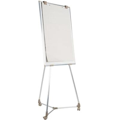 Bi-Office Kyoto BioFusion Cavalletto Mobile, 75x106,5 cm, superficie in acciaio laccato, alluminio naturale con biocompositi a base di guscio Bi-Office Kyoto BioFusion Cavalletto Mobile, 75x106,5 cm, superficie in acciaio laccato, alluminio naturale con biocompositi a base di guscio