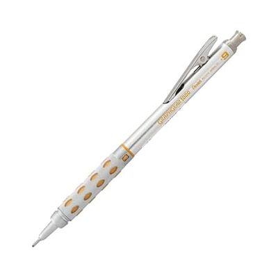 Pentel Graphgear 1000 Matita per mine in metallo, 0,9 mm, 12 pezzi Pentel Graphgear 1000 Matita per mine in metallo, 0,9 mm, 12 pezzi