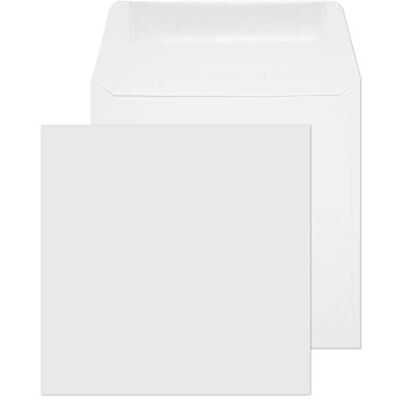 Blake Everyday 120 x 120 mm 100 g/m2 Quadrato Gommato () Bianco, Confezione da 500 Blake Everyday 120 x 120 mm 100 g/m2 Quadrato Gommato () Bianco, Confezione da 500